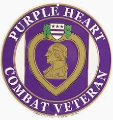 Purple Heart Combat Veteran
